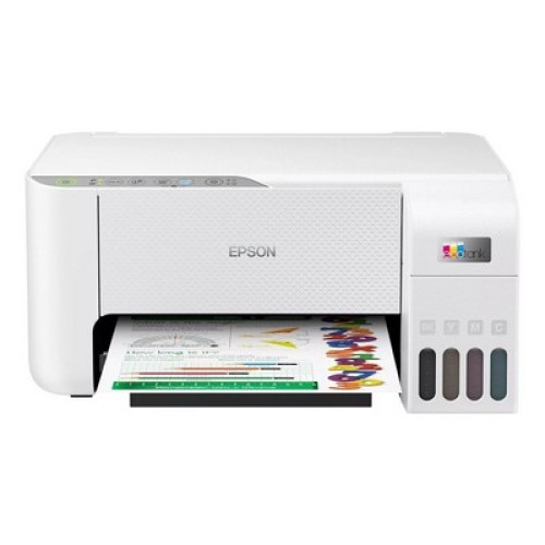 ΠΟΛΥΜΗΧΑΝΗΜΑ INKJET EPSON L3276 (C11CJ67436) WHITE ECOTANK ΧΕΙΡΟΚ ΕΚΤΥΠ 2ης ΌΨΗΣ, WI-FI